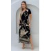 171165 - Vestido Longo Ramany Estampa Floral :: Preto